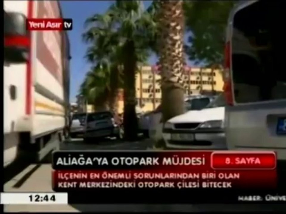 Başkan Ömer Turgut Oğuz'dan Aliağa'ya Otopark müjdesi