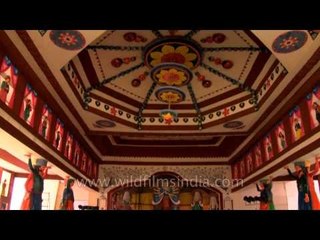 Thing of awe, Place of worship: Decorated Durga Puja pandal