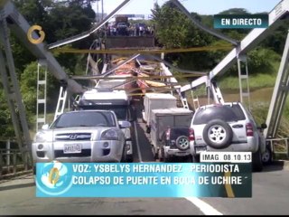 Boca de Uchire Retiran varios vehículos del puente de Boca de Uchire