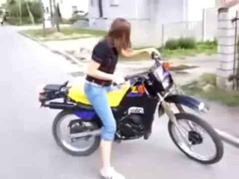 Let me park your motorbike home.. Wrong Idea AHAHA!!