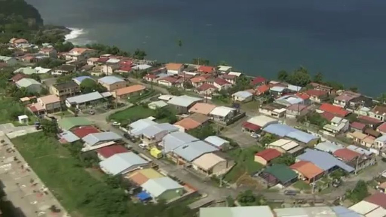 Commune du Macouba : Bourg et quartier "Nord Plage"