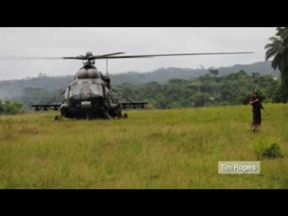 Military helicopter crashes in Nicaragua, nine presumed dead