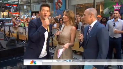 MTV VMA 2013: Robin Thicke s'explique