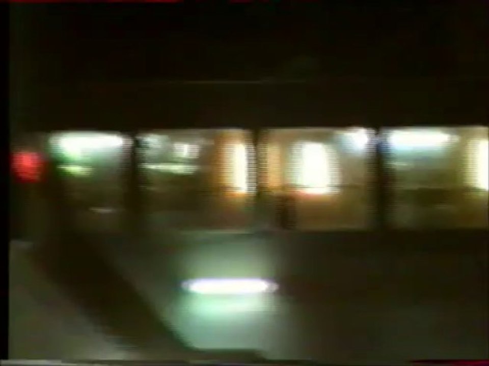 Calais : Les anciens ferries by night