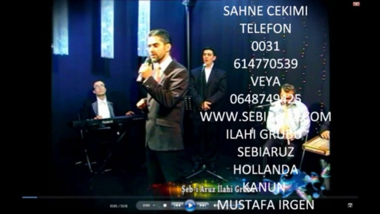 SEBIARUZ  KIME NE SAHNE CEKIMI