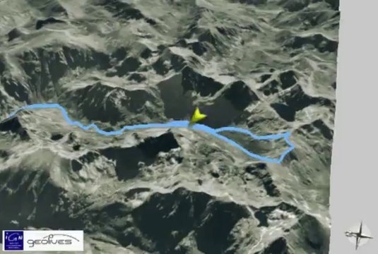 Profil Randonnée 3D Étang de Peyregrand - Port Vell de Siguer - Port de Siguer Ariège Pyrénées