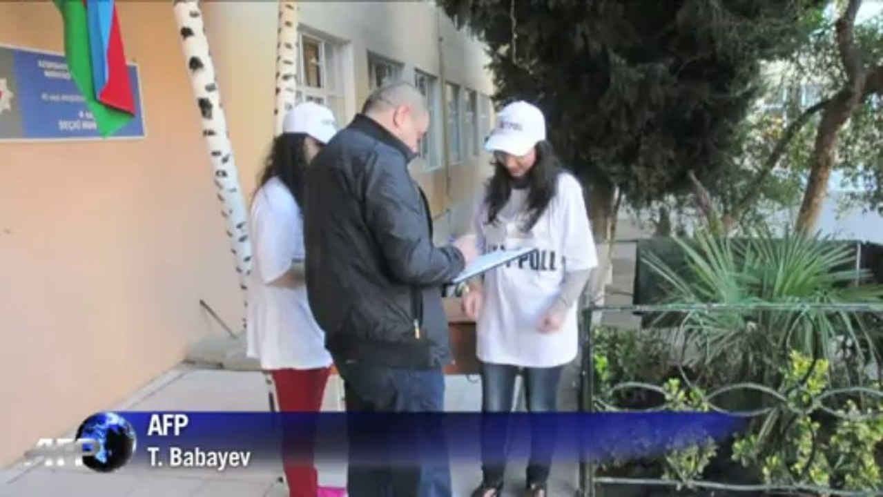 Azerbaijan strongman set for crushing poll win