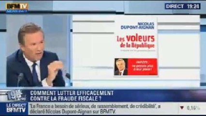 Nicolas Dupont-Aignan: l'invité de Ruth Elkrief - 09/10