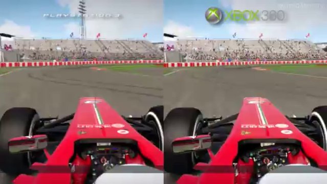 F1 2013 - PS3 vs Xbox 360 - Graphics Comparison