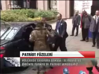 ALMANYA' DAN ASKER, HOLLANDA' DAN PATRİOT