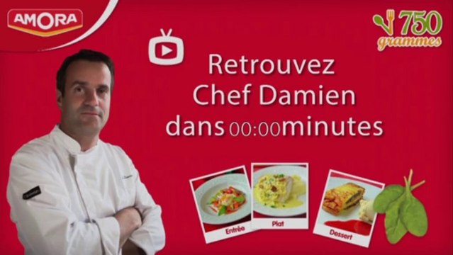 Cours en Live avec Chef Damien & Amora - Mardi 22 octobre - 750 Grammes