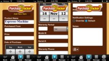 Purchase Warranty Guarantee Tracker Software Monitoring app - Android and iPhone (IOS)