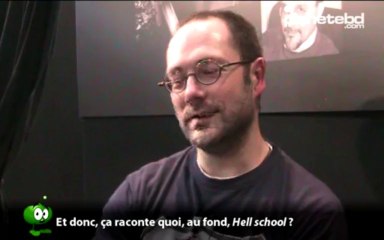 Benoît Ers en interview pour planetebd.com