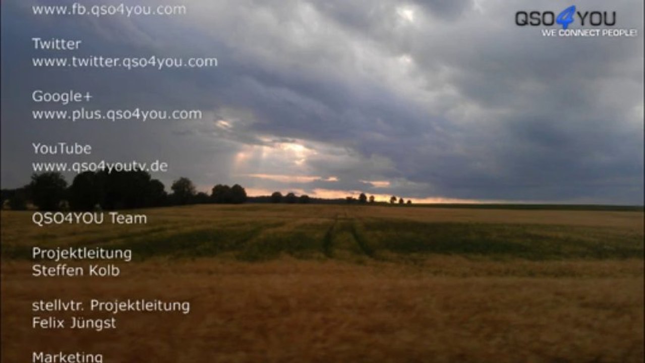 Willkommen 2013 - QSO4YOU TV #Event (Reupload)