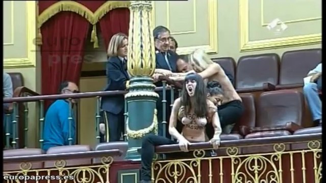 En libertad la activista española de Femen