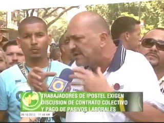 Descargar video: Trabajadores de Ipostel trancaron avenida en San Martín para exigir pago de pasivos laborales