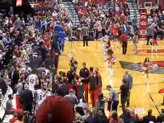 10/07/2013 - Clippers Vs. Trail Blazers - Starting Lineup Introductions