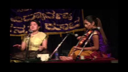 VIDYARANYA KANNADA KUTA: DASA DAY:FEATURED ARTIST: AKSHARA SREEDHAR: "SMARANE ONDE SAALADE"