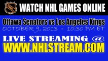 Watch Ottawa Senators vs Los Angeles Kings Live Streaming Game Online