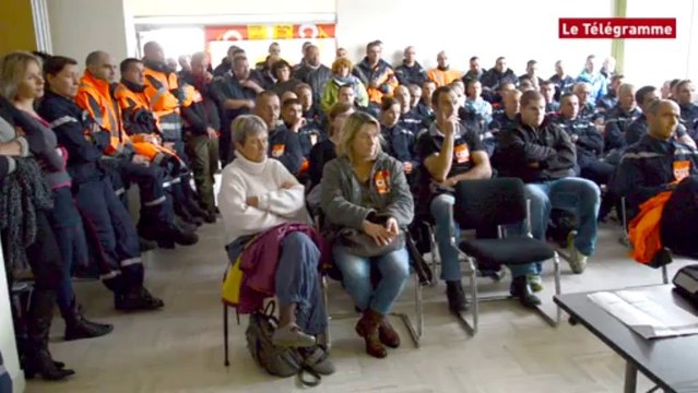 Saint-Brieuc. Une centaine de pompiers réunis en assemblée générale