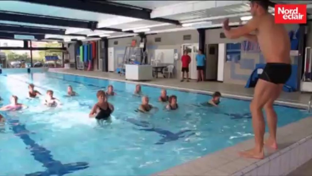 Roncq : pour être en forme, les seniors se jettent l’eau !