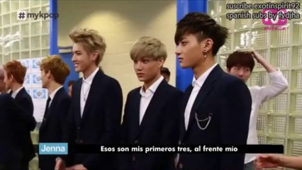 [Sub Español] 131009 EXO @ KCON 2013 in L.A BackStage