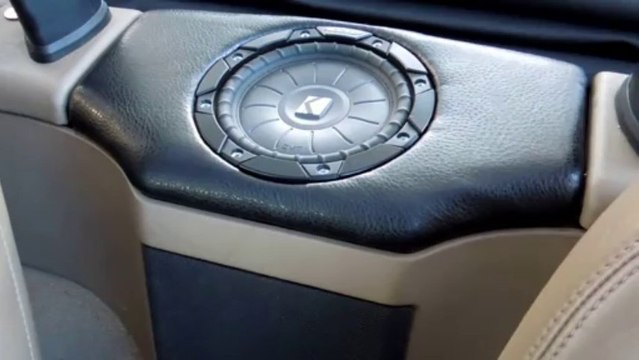 For sale- BMW Z3 custom subwoofer enclosure for 6.5- subwoofer