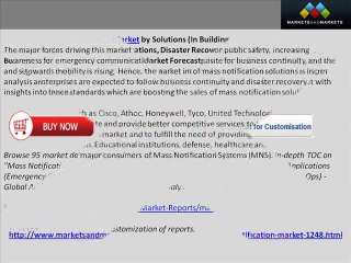 Mass Notification Market Forecasts and Analysis (2013 - 2018)
