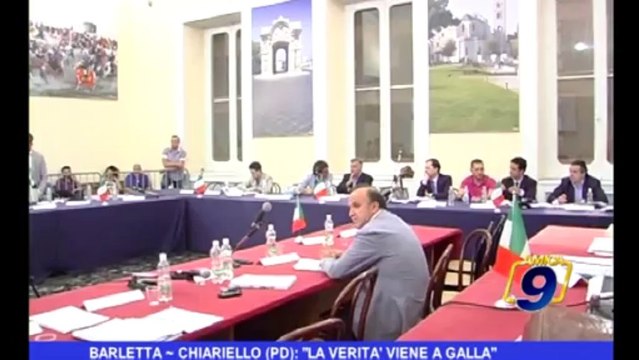 Barletta | Chiariello (PD): la verità viene a galla