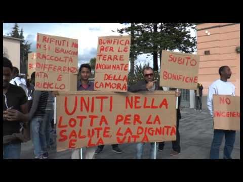 Aversa (CE) - No Inceneritore, corteo da Aversa a Giugliano -2- (08.10.13)