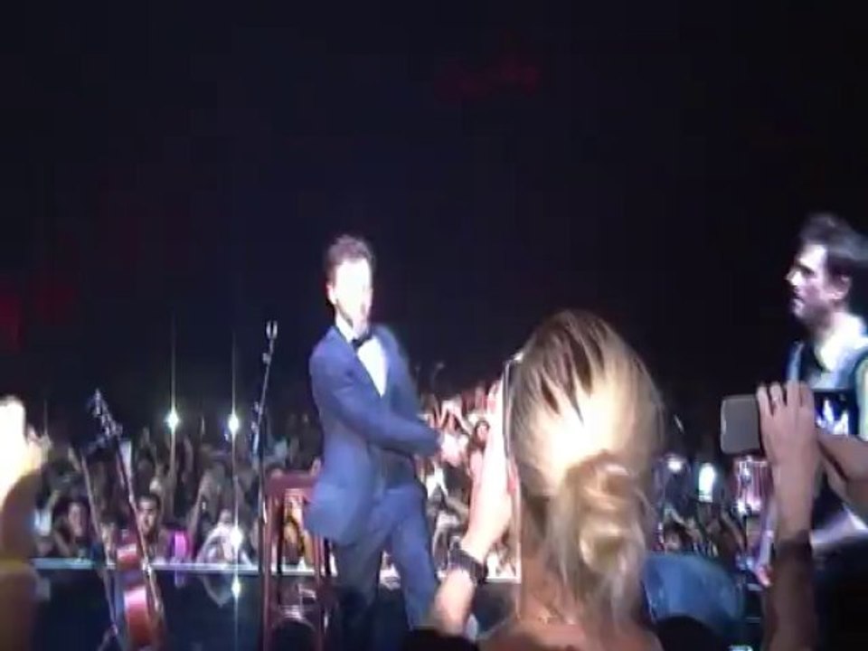 Christophe Maé Palais des sport de Paris le 8 Octobre 2013 "Ça fait mal"