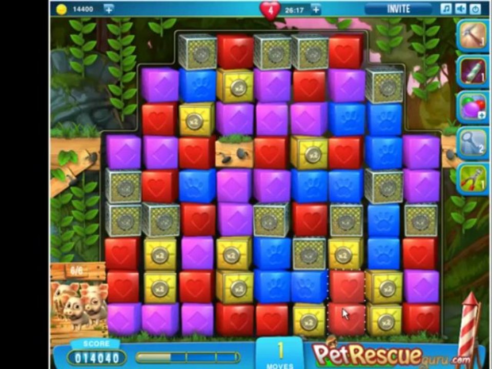 Pet Rescue Saga Level 42 Walkthrough