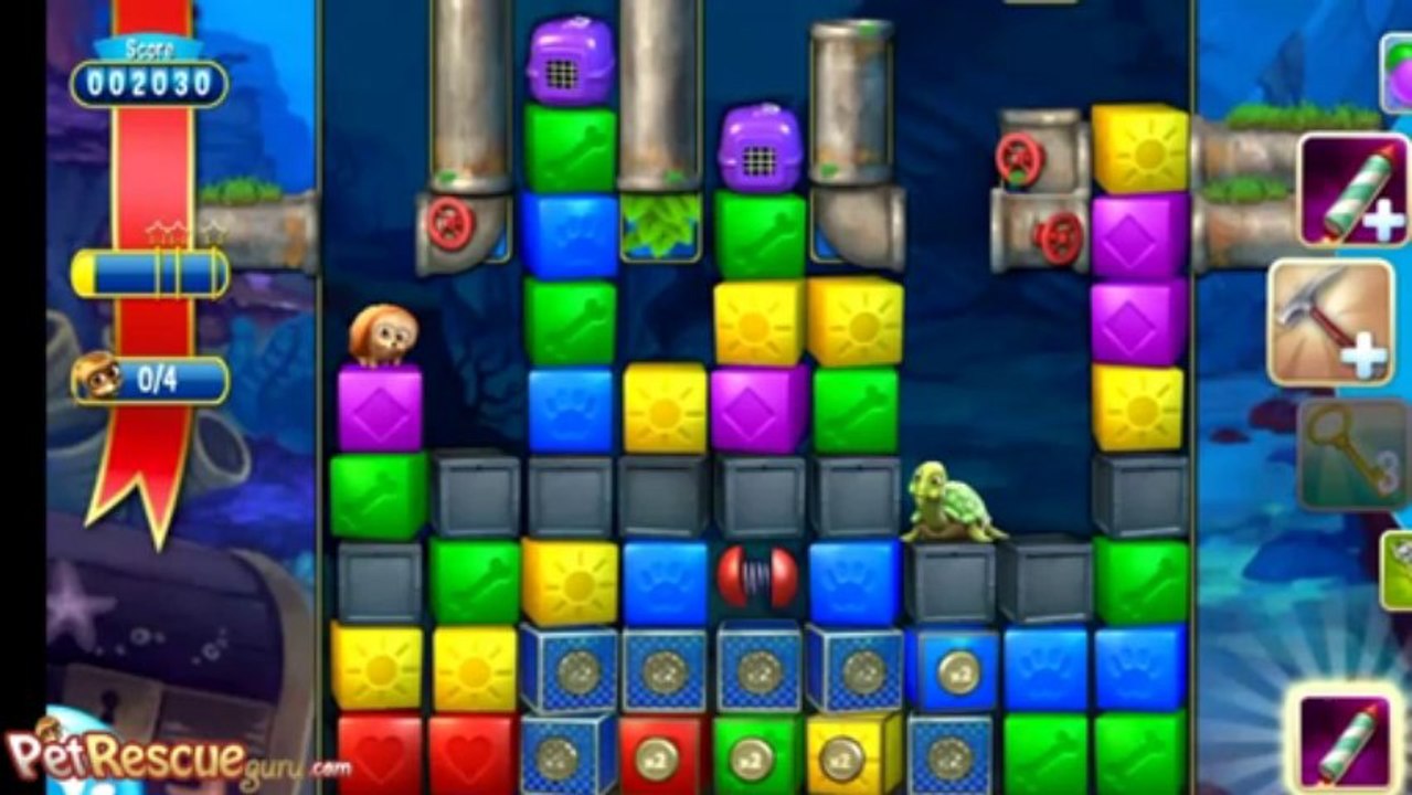 Pet Rescue Saga Level 46 Walkthrough