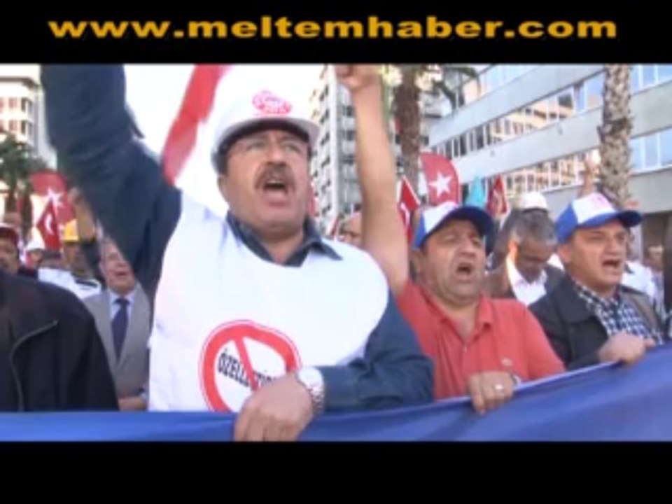MADENCİLER EYLEMDE