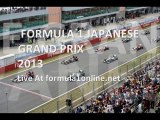 日本人のフォーミュラ1レースグランプリ2013年10月13日のHDストリームをライブ