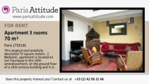 2 Bedroom Townhouse for rent - Montmartre, Paris - Ref. 7565