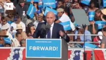 Cuban American rapper Pitbull supports Obama at Florida rally.wmv