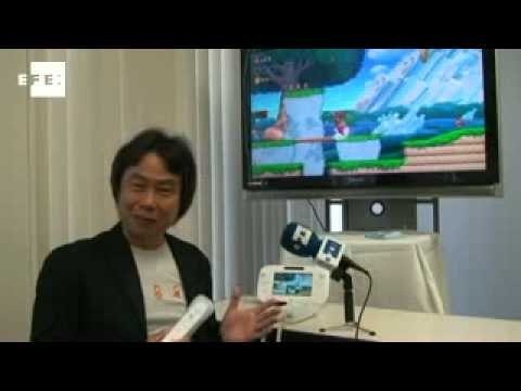 Shigeru Miyamoto projects the human side of video games