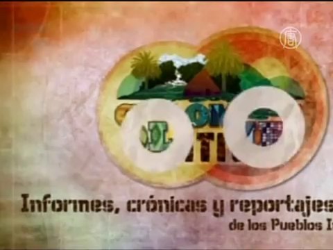 Индейцы Колумбии делают свои теленовости