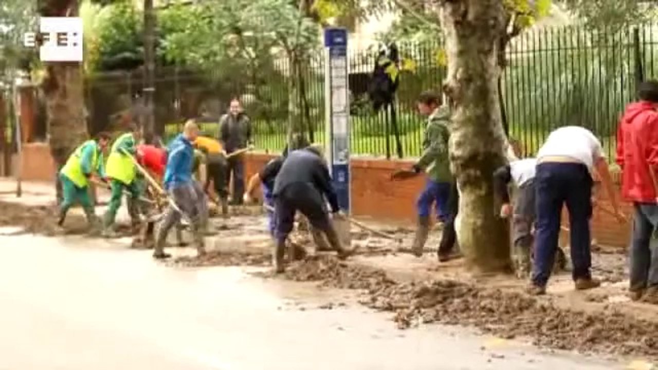 Málaga intenta recuperar la normalidad tras las últimas lluvias