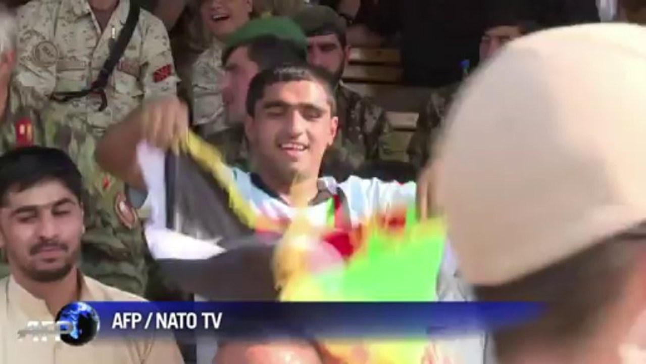 Kaboul: un match de foot entre l'ISAF et l'armée afghane
