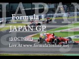 Watch Formula 1 JAPAN GP 2013 Race Live Telecast