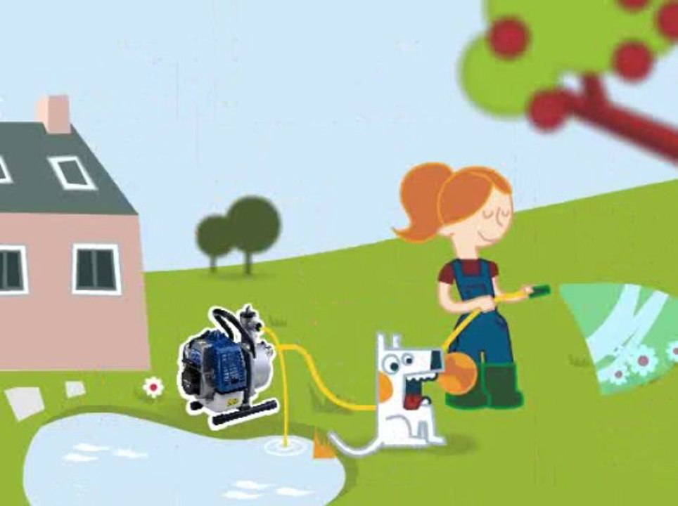 Different applications for Portable Pöwer generating sets, pump units and welding sets