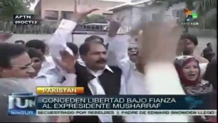 Conceden libertad bajo fianza al expresidente de Pakistán Musharraf