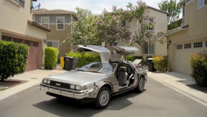 Réplique exacte de la DeLorean!! Retour vers le Futur!!