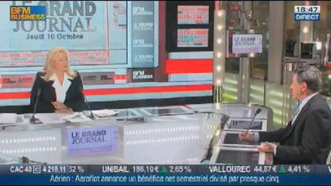 Gérard Rameix, président de l'AMF, dans Le Grand Journal - 10/10 4/4