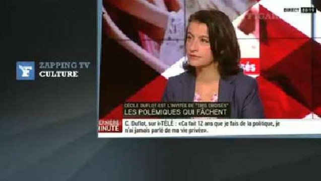 Zapping TV : Audrey Pulvar demande à Cécile Duflot si elle est toujours avec Xavier Cantat