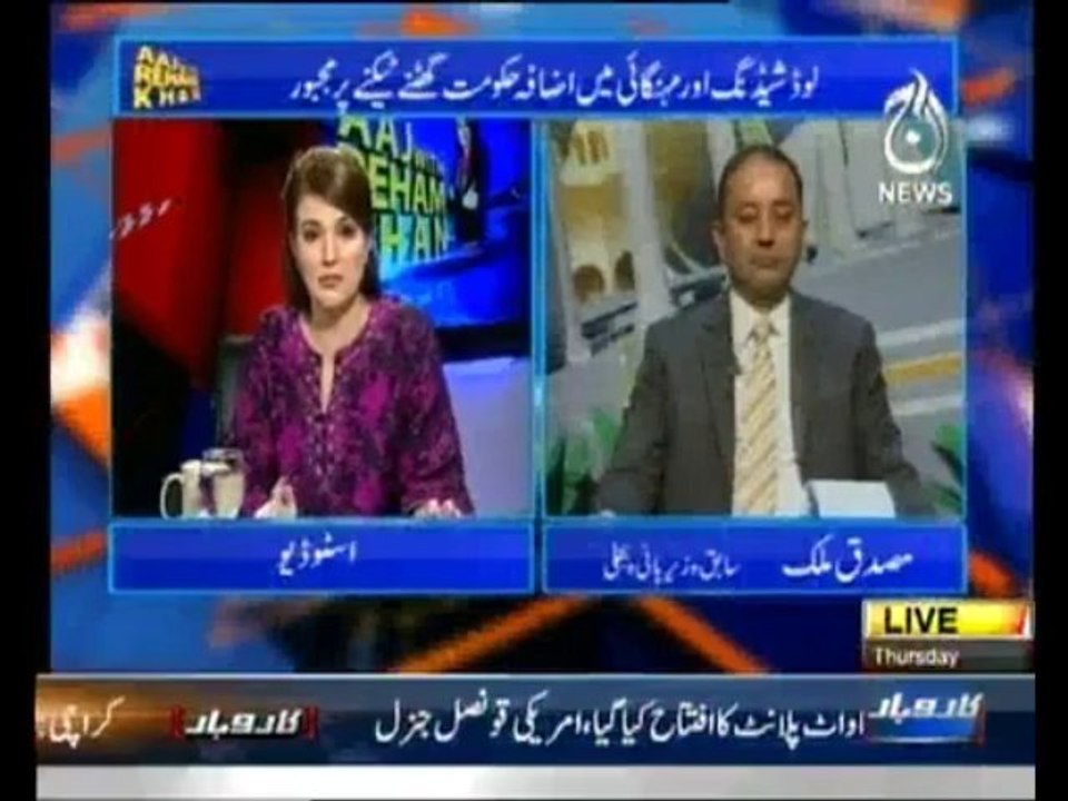 Aaj With Reham Khan - 10th October 2013