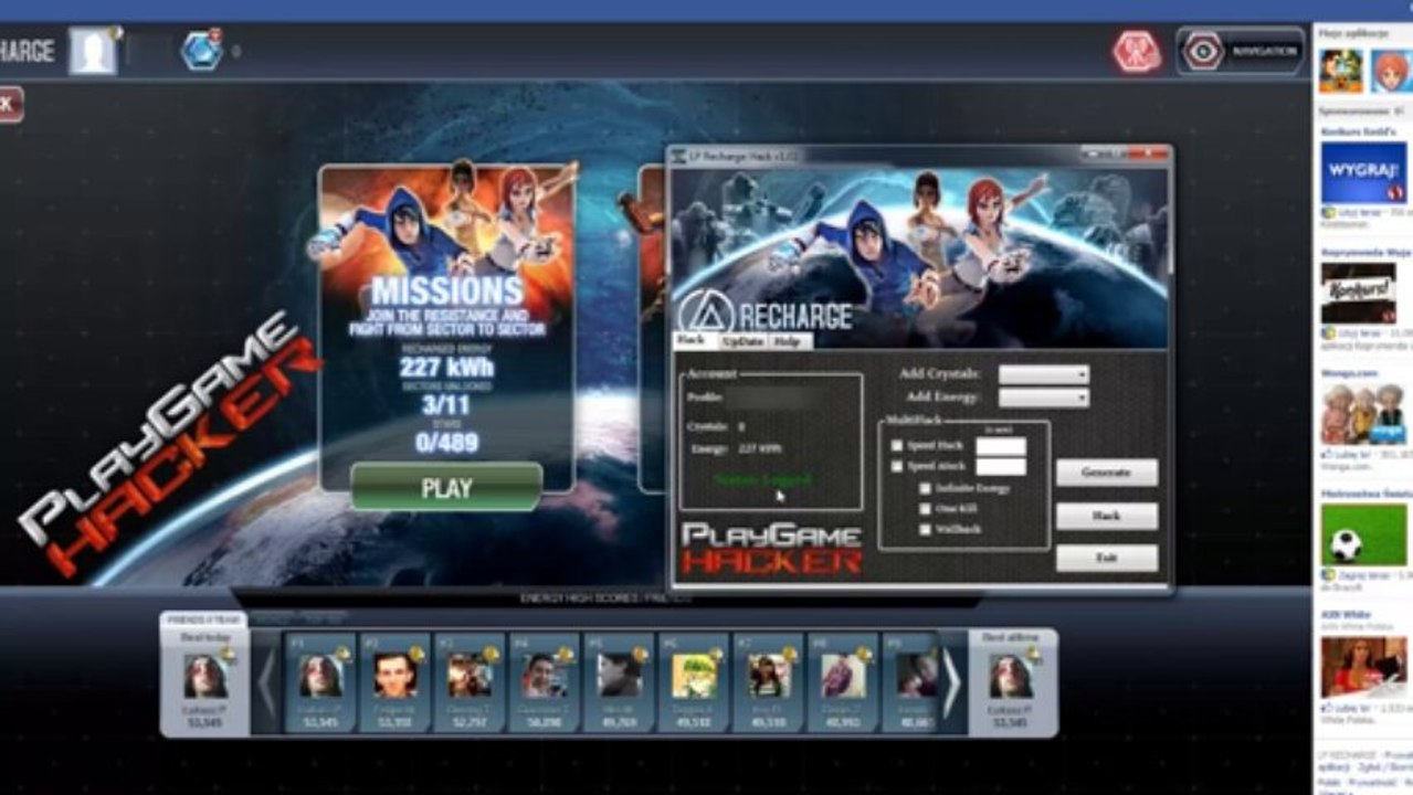 LP Recharge HACK v1.02 PLAYGAMEHACKER