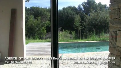 A VENDRE VILLA NEUVE avec PISCINE au PLAN DU CASTELLET
